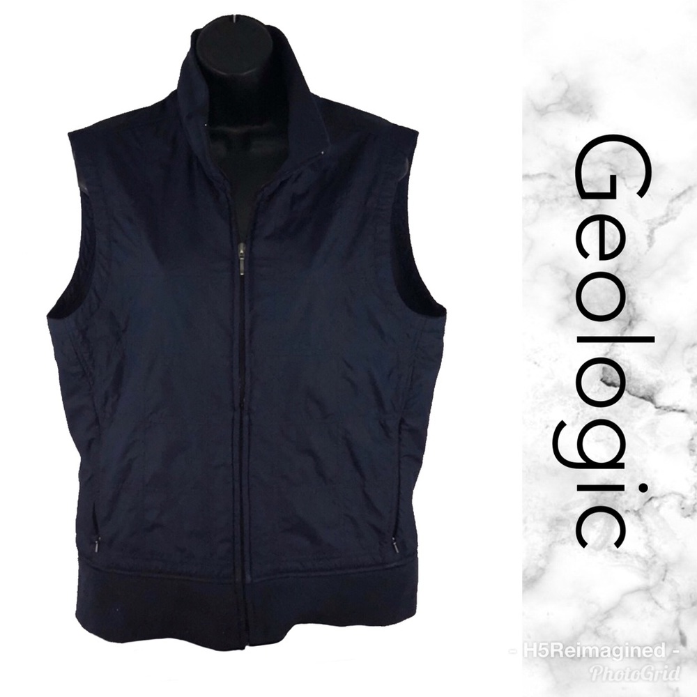 Geologic down vest